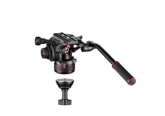 MANFROTTO MVK608TWINMC Tripé de Video Carbono MVTTWINMC + Cabeça de Video MVH608AH Nitrotech 608