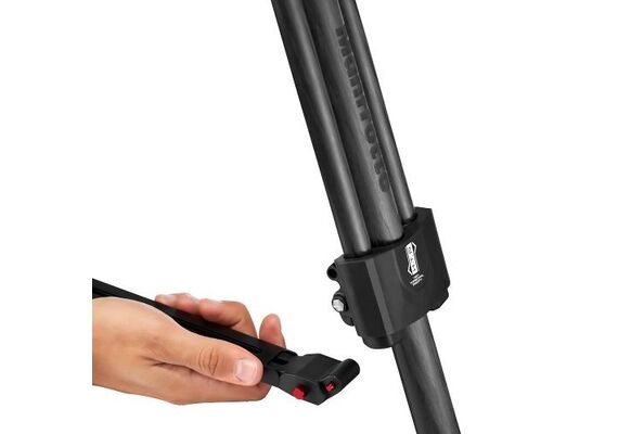 MANFROTTO Tripé de Carbono 645 Fast Twin Leg + Cabeça de Vídeo 509HD
