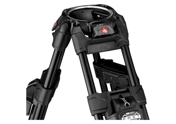 MANFROTTO Tripé de Alumínio 645 Fast Twin Leg + Cabeça de Video Fluída Nitrotech 608