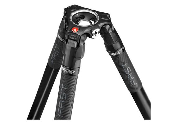 MANFROTTO Tripé de Carbono 635 Fast Single + Cabeça de Video Fluída Nitrotech 608
