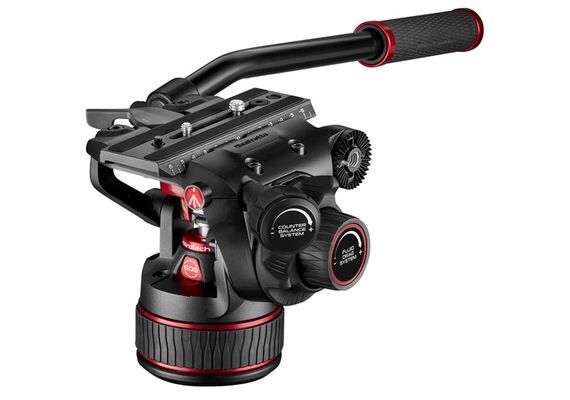 MANFROTTO Tripé de Carbono 635 Fast Single + Cabeça de Video Fluída Nitrotech 608