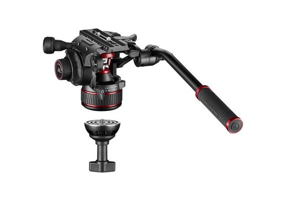 MANFROTTO Tripé de Carbono 635 Fast Single + Cabeça de Video Fluída Nitrotech 608