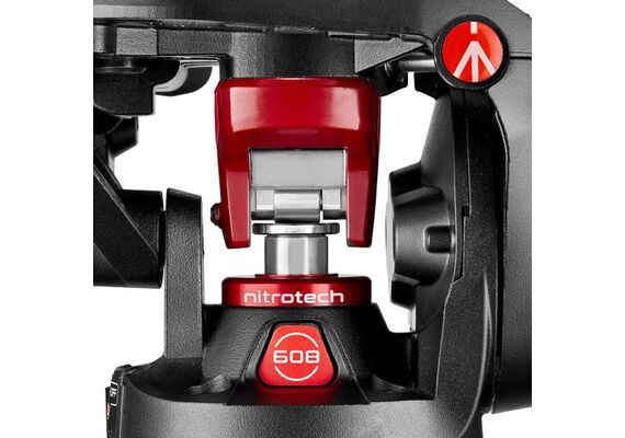 MANFROTTO Tripé de Carbono 635 Fast Single + Cabeça de Video Fluída Nitrotech 608