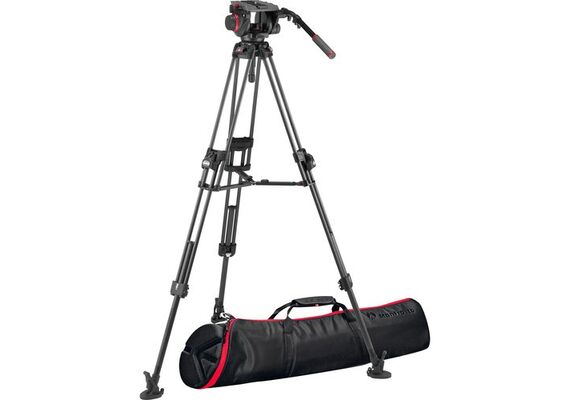 MANFROTTO Tripé de Carbono 645 Fast Twin Leg + Cabeça de Vídeo 509HD