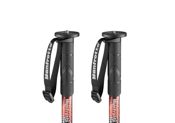 MANFROTTO Monopé Element MII MMELMIIA5BK - Vermelho