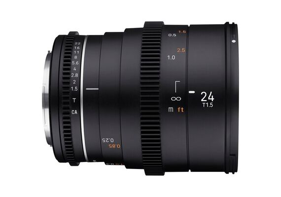SAMYANG VDSLR 24mm T1.5 MK2 Cine Canon EF