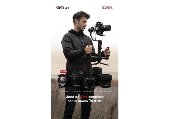 SAMYANG Cine VDSLR 14mm T3.1 MK2 Canon EF