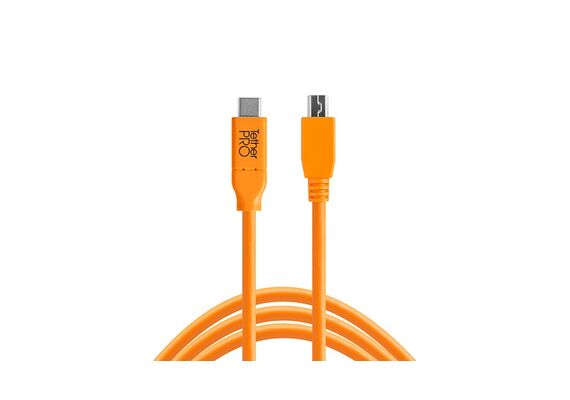 TETHER TOOLS Cabo USB-C - Macho / Micro-B 5-Pin - 4.6m