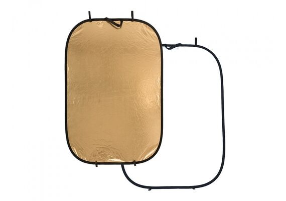 MANFROTTO Refletor Retangular Dobrável Branco/Dourado 180x120cm
