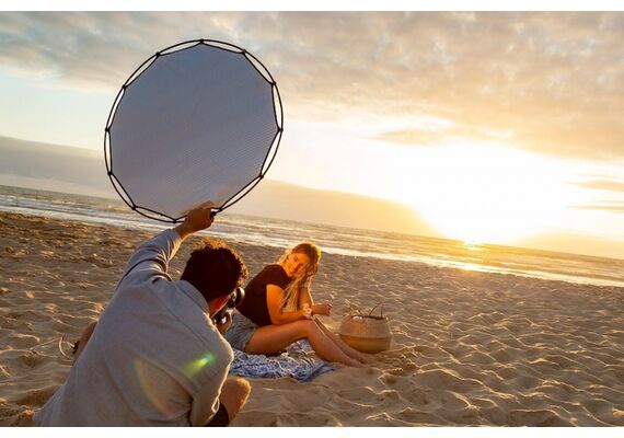 MANFROTTO Reflector HaloCompact Dourado/Prateado Suave 82cm