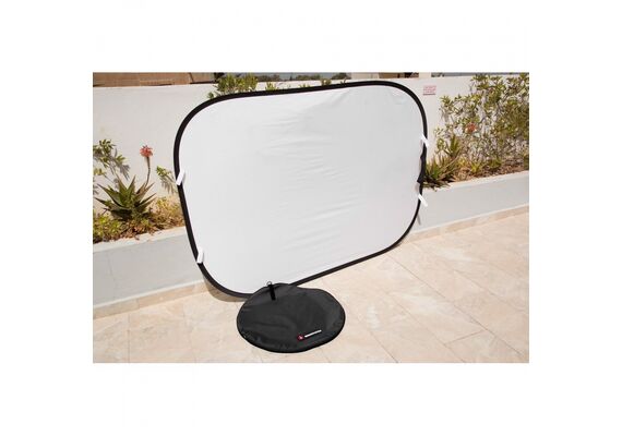 MANFROTTO Refletor Retangular Dobrável Sunlite/Prata Suave 180x120cm