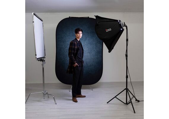 MANFROTTO Fundo de Tecido Dobrável Ink/Sage Vintage 150x210cm