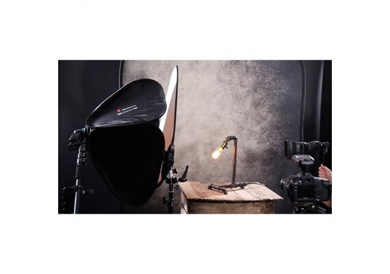 MANFROTTO Fundo de Tecido Dobrável Smoke/Concrete Vintage 150x210cm