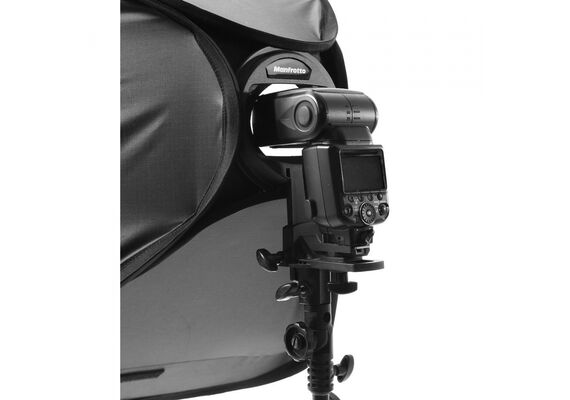 MANFROTTO SoftBox Quadrada Para Flash Compacto + Suporte EzyBox 38x38cm