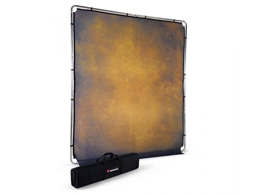 MANFROTTO EzyFrame Vintage Fundo de Tecido c/ Suporte Tobacco 200x230cm