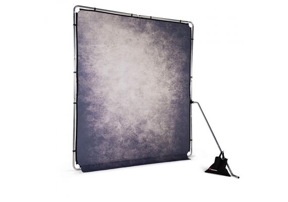 MANFROTTO EzyFrame Vintage Fundo de Tecido Com Suporte Smoke 200x230cm