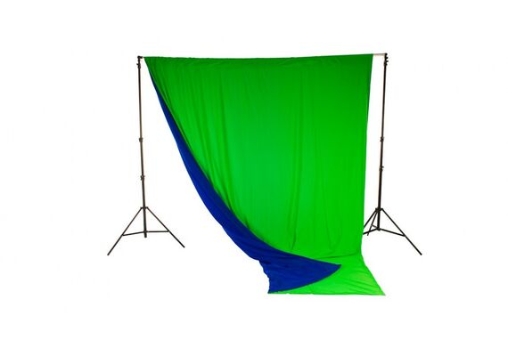 MANFROTTO Fundo de Tecido Reversível Verde/Azul Chromakey 3x3.5m