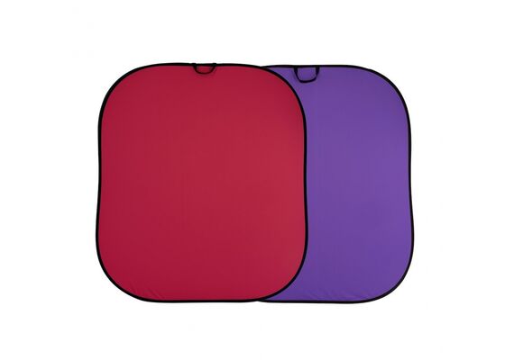 MANFROTTO Fundo de Tecido Dobrável Liso Roxo/Vermelho 180x215cm