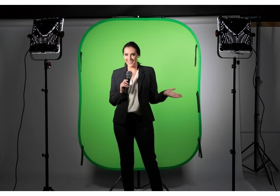MANFROTTO Fundo de Tecido Dobrável Chromakey Verde 180x275cm