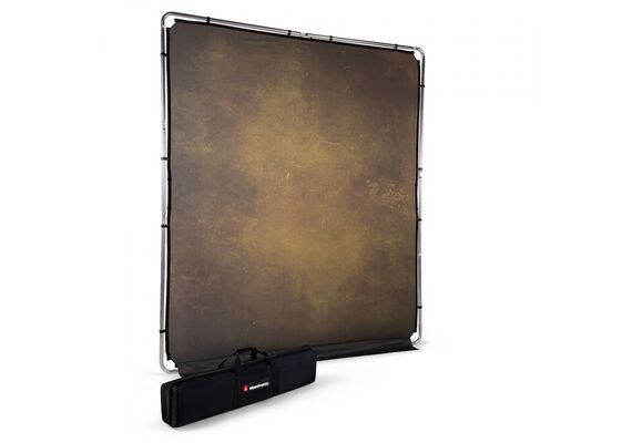MANFROTTO EzyFrame Vintage Fundo de Tecido c/ Suporte Olive 200x230cm