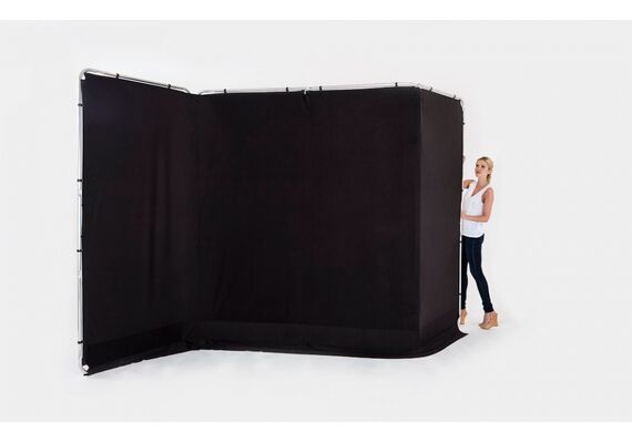 MANFROTTO Kit Fundo de Tecido Panorâmico Black - 230x400cm