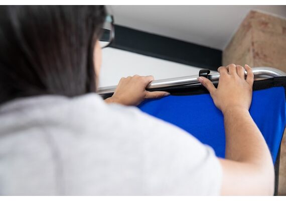 MANFROTTO Kit Fundo de Tecido Panorâmico Chroma Key Blue - 230x400cm