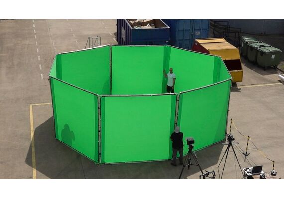 MANFROTTO Kit StudioLink Fundo Tecido Chroma Key Green - 300x300cm