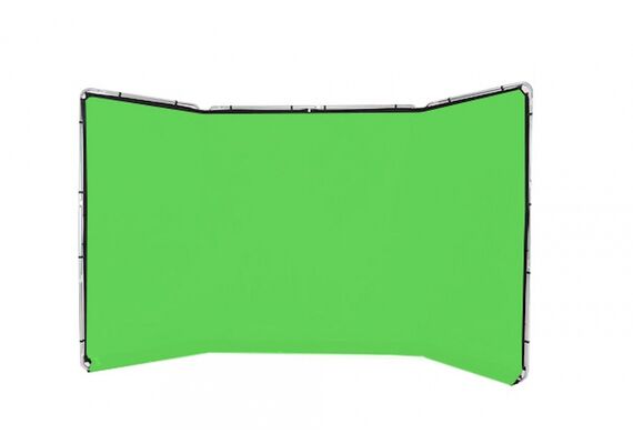 MANFROTTO Kit Fundo de Tecido Panorâmico Chroma Key Green - 230x400cm