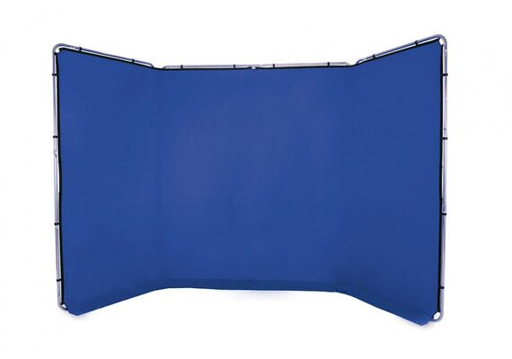 MANFROTTO Kit Fundo de Tecido Panorâmico Chroma Key Blue - 230x400cm