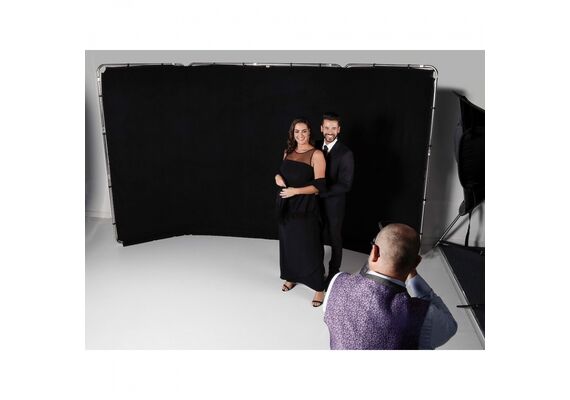 MANFROTTO Cover Fundo de Tecido Panorâmico Black - 230x400cm