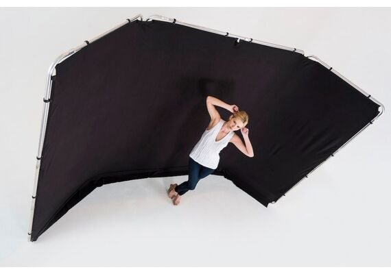 MANFROTTO Kit Fundo de Tecido Panorâmico Black - 230x400cm