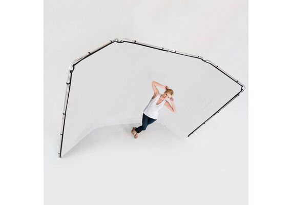 MANFROTTO Kit Fundo de Tecido Panorâmico White - 230x400cm